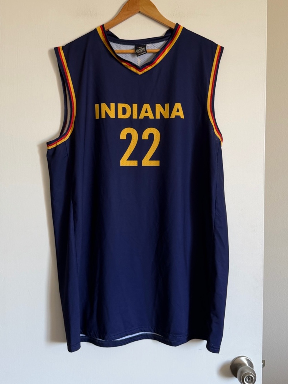 Caitlin Clark Indiana Fever Game Day Greats Navy Athletic Jersey size XL